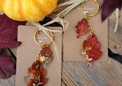 Deko, Herbst- Unikate aus Epoxidharz, Rhea's Resin Love