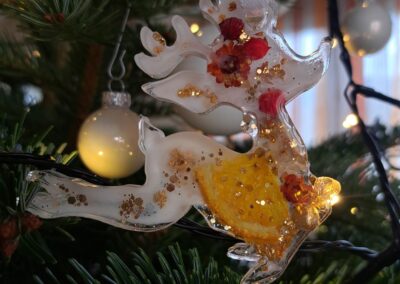 Deko, Weihnachten - Unikate aus Epoxidharz, Rhea's Resin Love